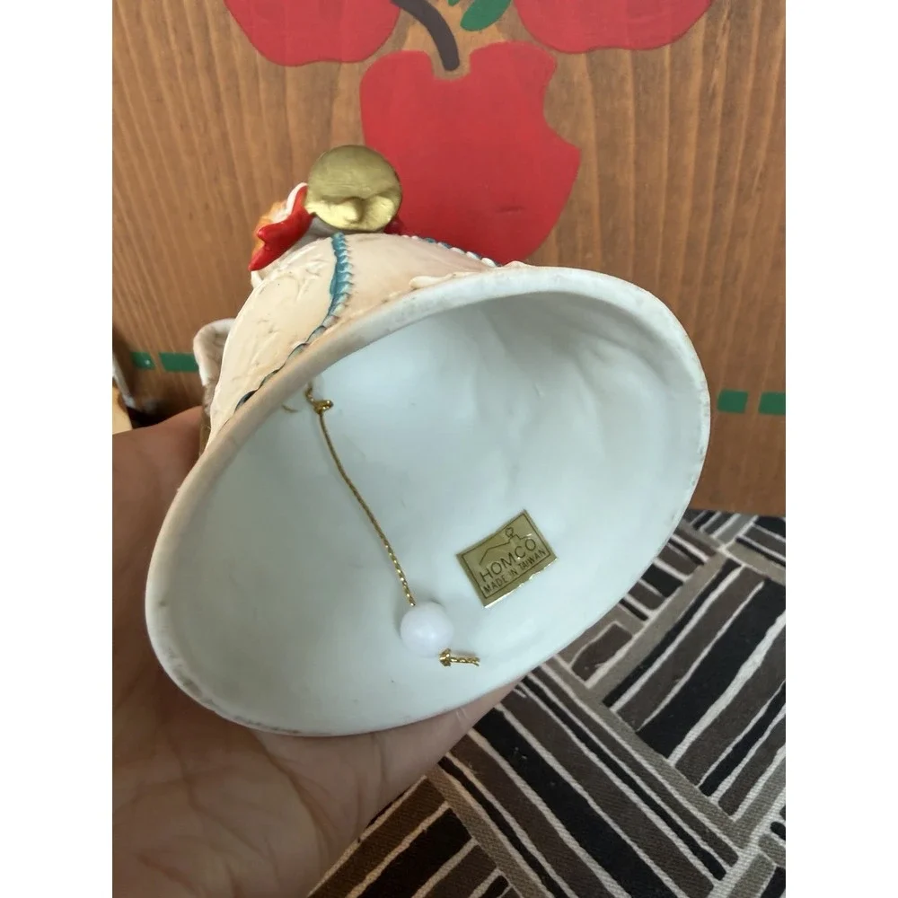 Home Interior Homco Angel Bell Vintage Homco Christmas Bell